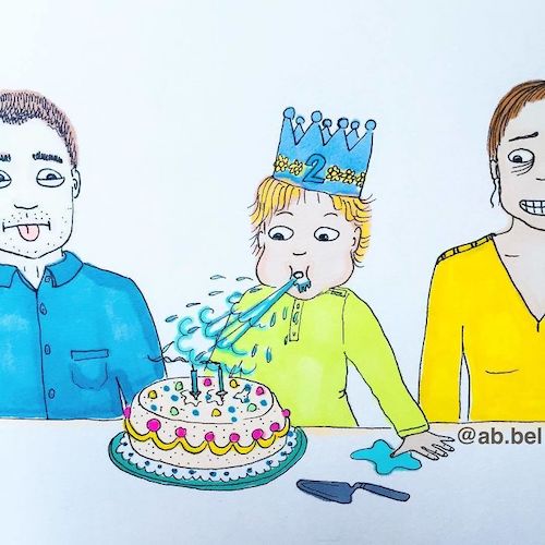 23 Hilarious Illustrations That Show What Parenting Is Really Like candles